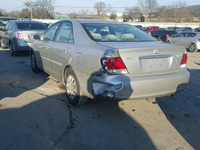 4T1BE32K95U566731 - 2005 TOYOTA CAMRY LE SILVER photo 3