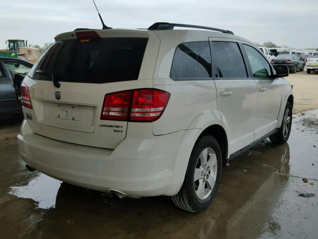 3D4PG5FV5AT105991 - 2010 DODGE JOURNEY SX WHITE photo 4