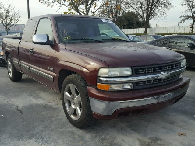 2GCEC19T4Y1118603 - 2000 CHEVROLET SILVERADO RED photo 1