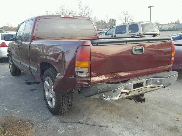 2GCEC19T4Y1118603 - 2000 CHEVROLET SILVERADO RED photo 3