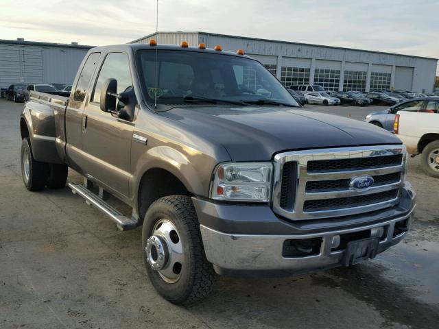 1FTWX33P75EC58770 - 2005 FORD F350 SUPER GRAY photo 1