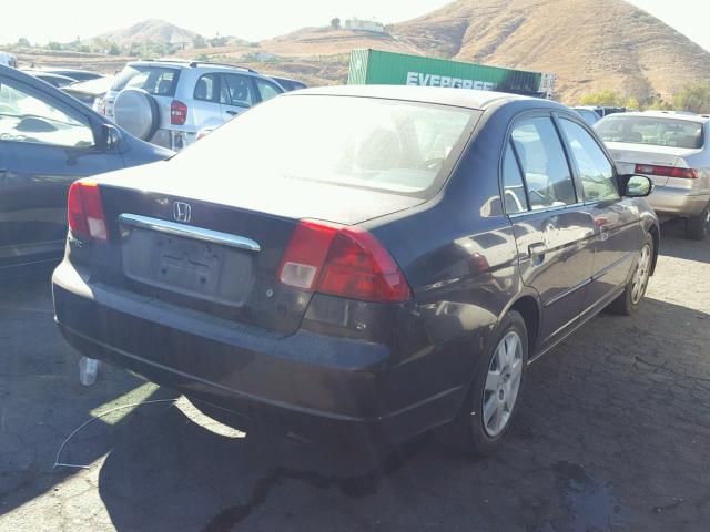 1HGES26771L031683 - 2001 HONDA CIVIC EX MAROON photo 4