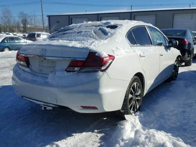 2HGFB2F82EH522730 - 2014 HONDA CIVIC EX WHITE photo 4