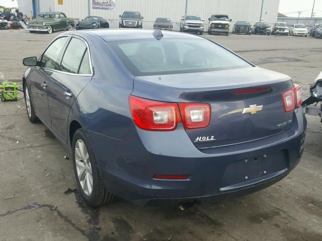 1G11H5SLXEF115199 - 2014 CHEVROLET MALIBU LTZ 蓝色 照片 3