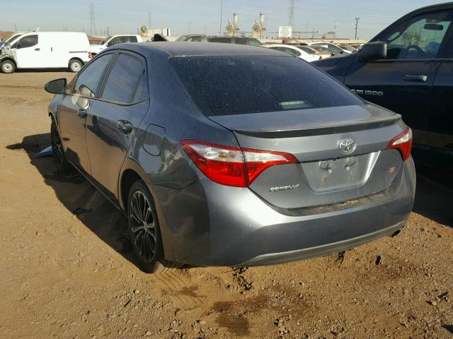 2T1BURHE7GC679329 - 2016 TOYOTA COROLLA L GRAY photo 3