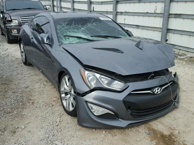 KMHHU6KJ6DU104423 - 2013 HYUNDAI GENESIS CO GRAY photo 1