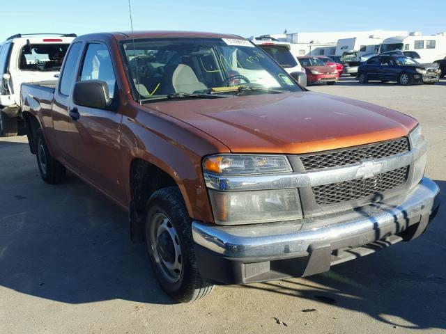 1GCCS198168320069 - 2006 CHEVROLET COLORADO ORANGE photo 1