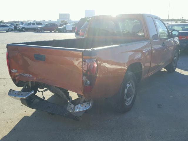 1GCCS198168320069 - 2006 CHEVROLET COLORADO ORANGE photo 4