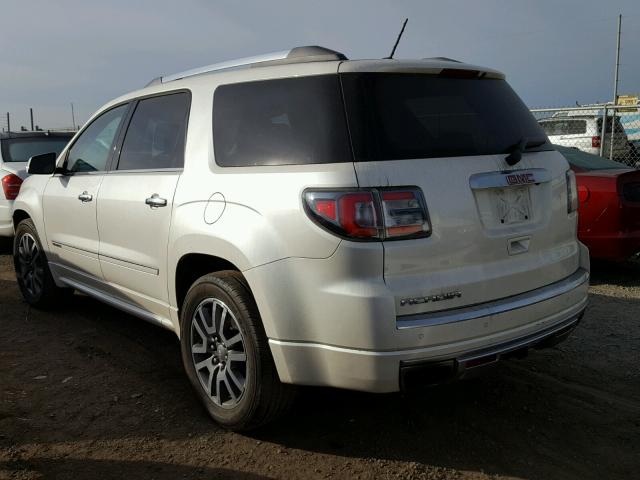 1GKKRTKD5DJ123782 - 2013 GMC ACADIA DEN WHITE photo 3