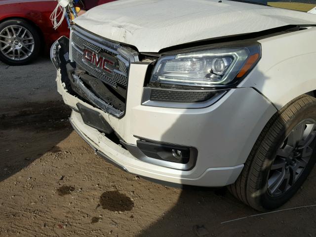 1GKKRTKD5DJ123782 - 2013 GMC ACADIA DEN WHITE photo 9