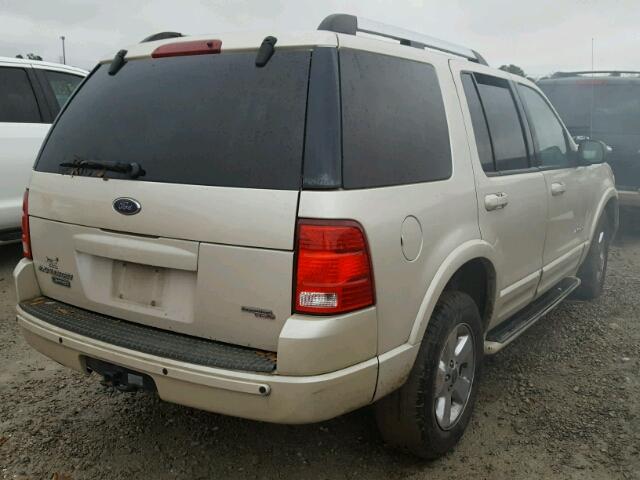 1FMZU65K05ZA08333 - 2005 FORD EXPLORER L CREAM photo 4