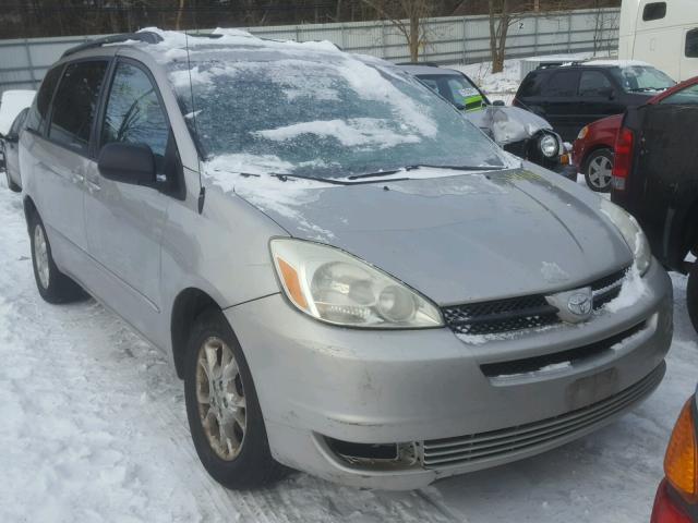 5TDBA23C45S052596 - 2005 TOYOTA SIENNA LE SILVER photo 9