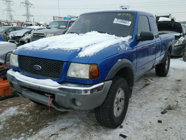 1FTZR15E31PA81270 - 2001 FORD RANGER SUP BLUE photo 2