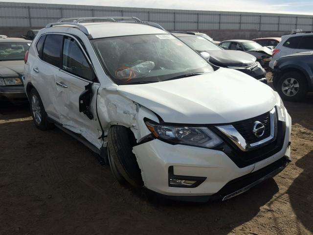 KNMAT2MV1HP530154 - 2017 NISSAN ROGUE S WHITE photo 1