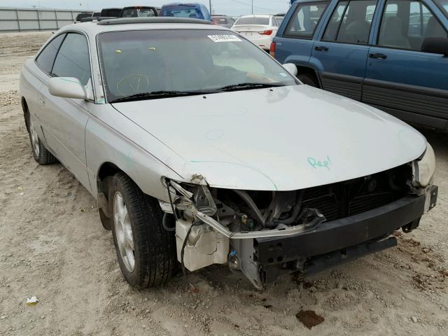 2T1CF28PX2C595022 - 2002 TOYOTA CAMRY SOLA SILVER photo 1