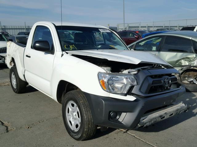 5TFNX4CN0DX023145 - 2013 TOYOTA TACOMA WHITE photo 1