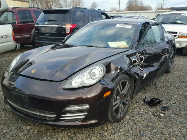 WP0AA2A70DL015773 - 2013 PORSCHE PANAMERA 2 PURPLE photo 2