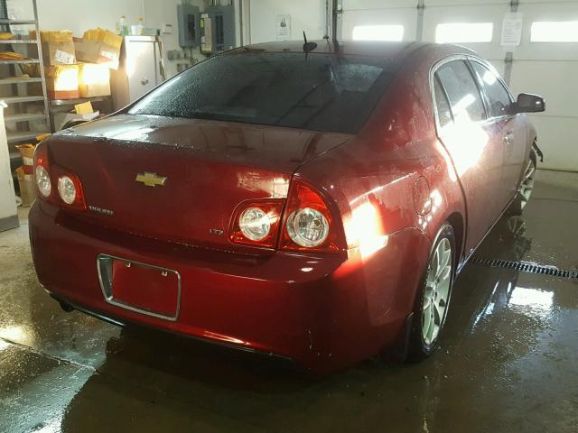 1G1ZK57B69F239674 - 2009 CHEVROLET MALIBU LTZ RED photo 4