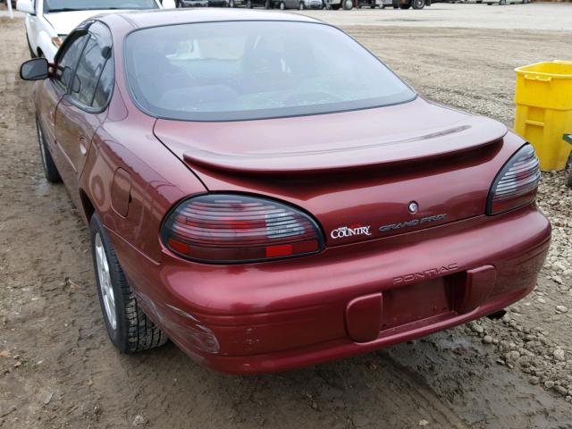 1G2WK52J73F147557 - 2003 PONTIAC GRAND PRIX Қызыл фото 3