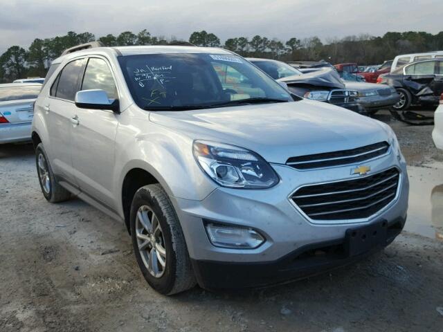 2GNALCEK2G1138488 - 2016 CHEVROLET EQUINOX LT SILVER photo 1