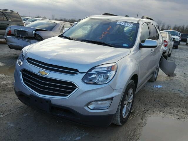 2GNALCEK2G1138488 - 2016 CHEVROLET EQUINOX LT SILVER photo 2