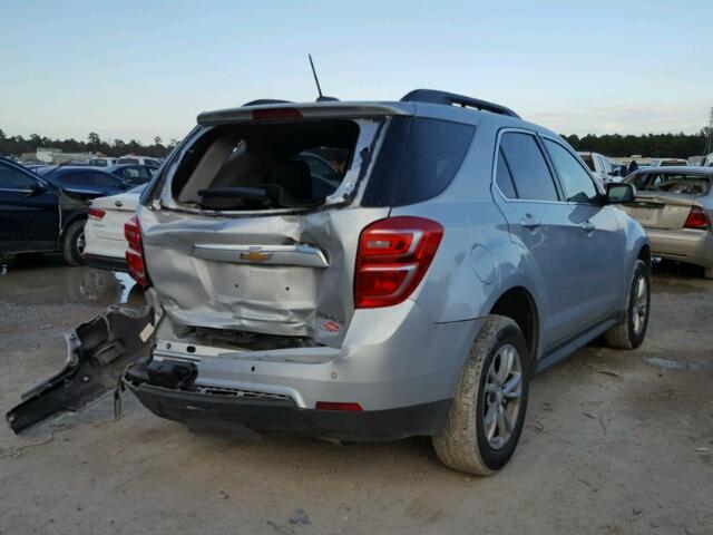 2GNALCEK2G1138488 - 2016 CHEVROLET EQUINOX LT SILVER photo 4