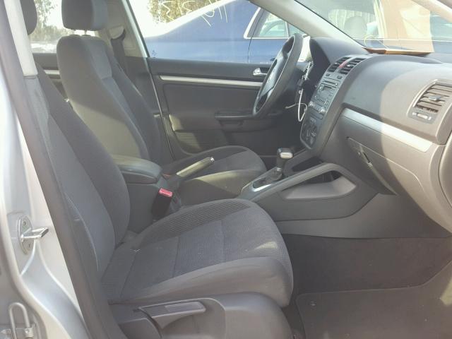 3VWPG71K66M751481 - 2006 VOLKSWAGEN JETTA VALU GRAY photo 5