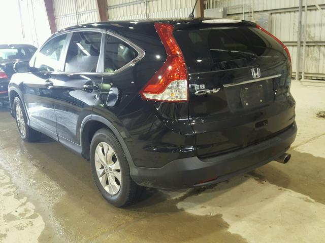 3CZRM3H54CG705424 - 2012 HONDA CR-V EX BLACK photo 3