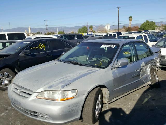 JHMCG668X2C022905 - 2002 HONDA ACCORD EX GRAY photo 2