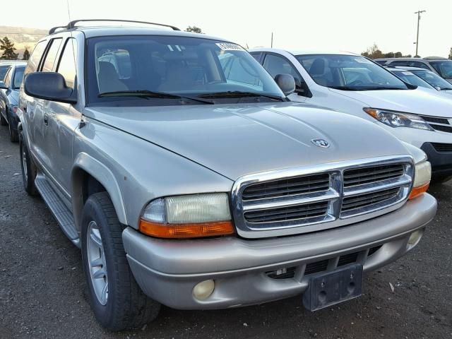 1B4HR48N72F118849 - 2002 DODGE DURANGO SL SILVER photo 1