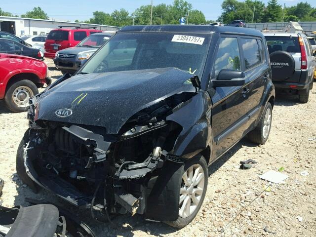 KNDJT2A68C7404024 - 2012 KIA SOUL + GRAY photo 2