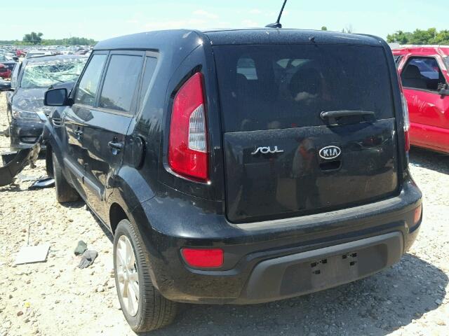 KNDJT2A68C7404024 - 2012 KIA SOUL + GRAY photo 3