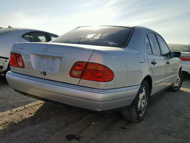 WDBJF72F1VA527719 - 1997 MERCEDES-BENZ E 420 SILVER photo 4