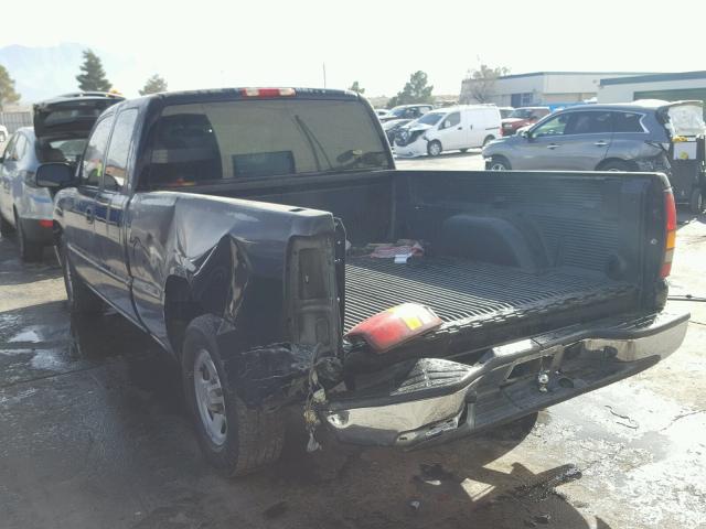 2GCEC19W321221061 - 2002 CHEVROLET SILVERADO BLACK photo 3