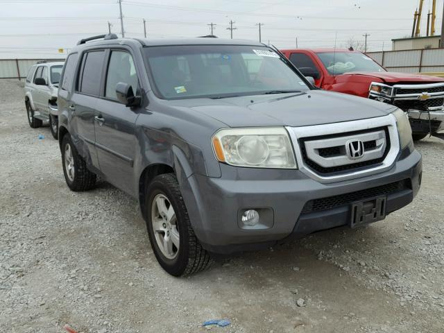 5FNYF38429B010389 - 2009 HONDA PILOT EX CHARCOAL photo 1