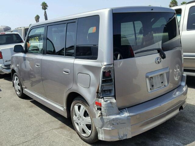 JTLKT334X50185976 - 2005 TOYOTA SCION XB 灰色 照片 3