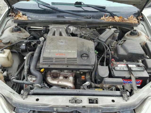 4T1BF28B5YU058405 - 2000 TOYOTA AVALON XL SILVER photo 7