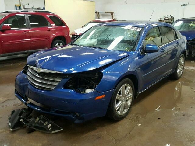 1C3CC5FV1AN132245 - 2010 CHRYSLER SEBRING LI BLUE photo 2