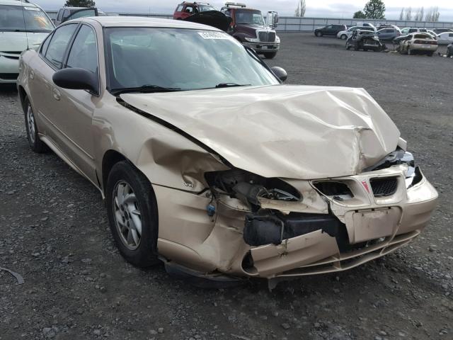 1G2NF52E74C132823 - 2004 PONTIAC GRAND AM S GOLD photo 1