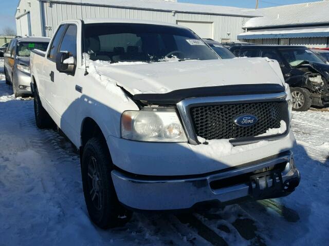 1FTRX14W77FB17301 - 2007 FORD F150 WHITE photo 1