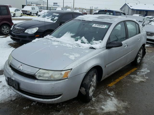 1G8AZ52F04Z175885 - 2004 SATURN ION LEVEL SILVER photo 2