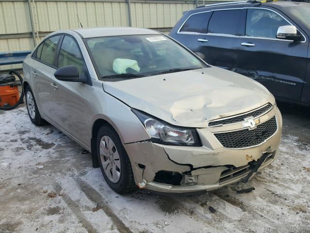 1G1PA5SG0D7235720 - 2013 CHEVROLET CRUZE LS GOLD photo 1