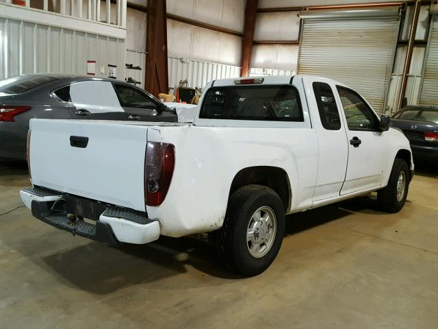 1GCCS199188165180 - 2008 CHEVROLET COLORADO WHITE photo 4