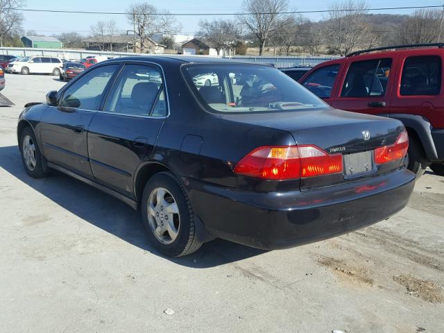 JHMCG5566YC035993 - 2000 HONDA ACCORD EX BLACK photo 3