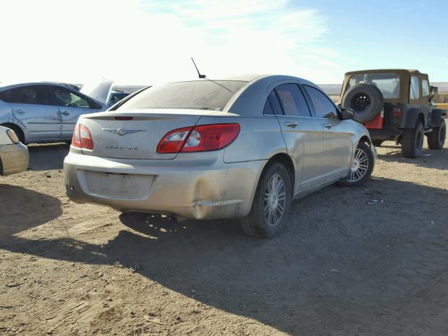 1C3LC46K28N122544 - 2008 CHRYSLER SEBRING LX GOLD photo 4