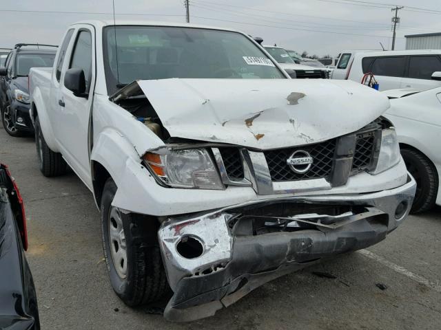 1N6BD0CT0AC411432 - 2010 NISSAN FRONTIER K WHITE photo 1