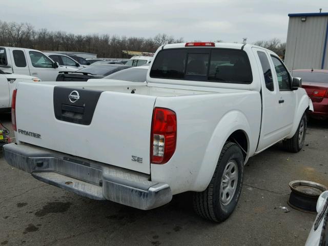 1N6BD0CT0AC411432 - 2010 NISSAN FRONTIER K WHITE photo 4