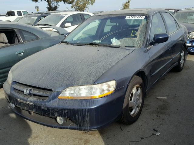 JHMCG6678XC027860 - 1999 HONDA ACCORD EX BLUE photo 2