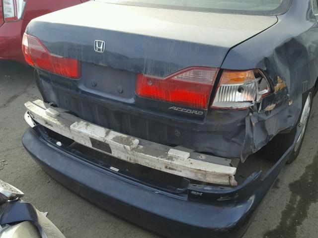 JHMCG6678XC027860 - 1999 HONDA ACCORD EX BLUE photo 9