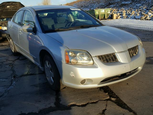 4A3AB36F24E067314 - 2004 MITSUBISHI GALANT ES SILVER photo 1